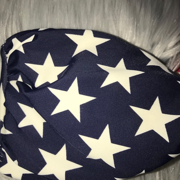 USA Flag Bandeau Bikini Top - Picture 3 of 7